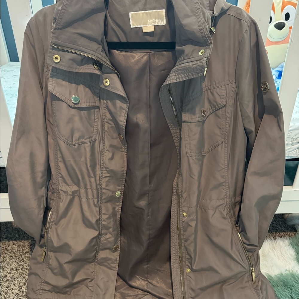 Michael Kors Women's Gray Michael Kors Jacket
